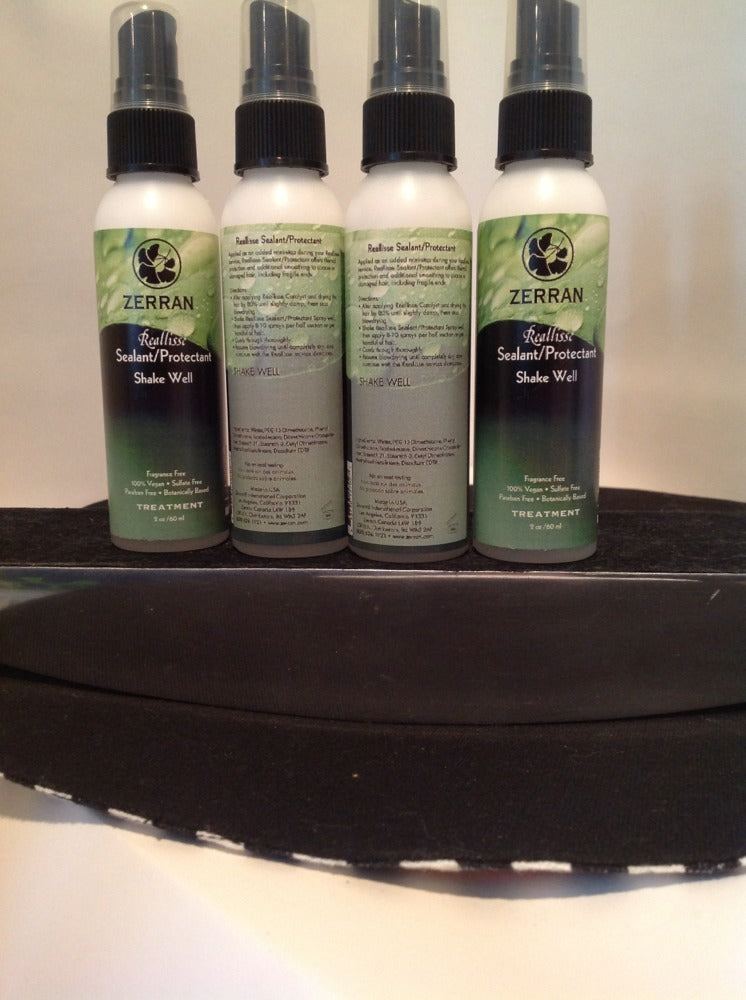 4-Pack Hair Treatment Sealant Spray for Lisse Smoothing - 2 oz