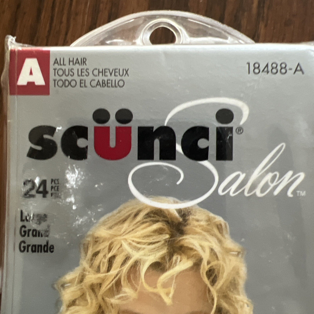 Salon Professional Perm Rod Curlers - Large Purple Set, 24 Pieces