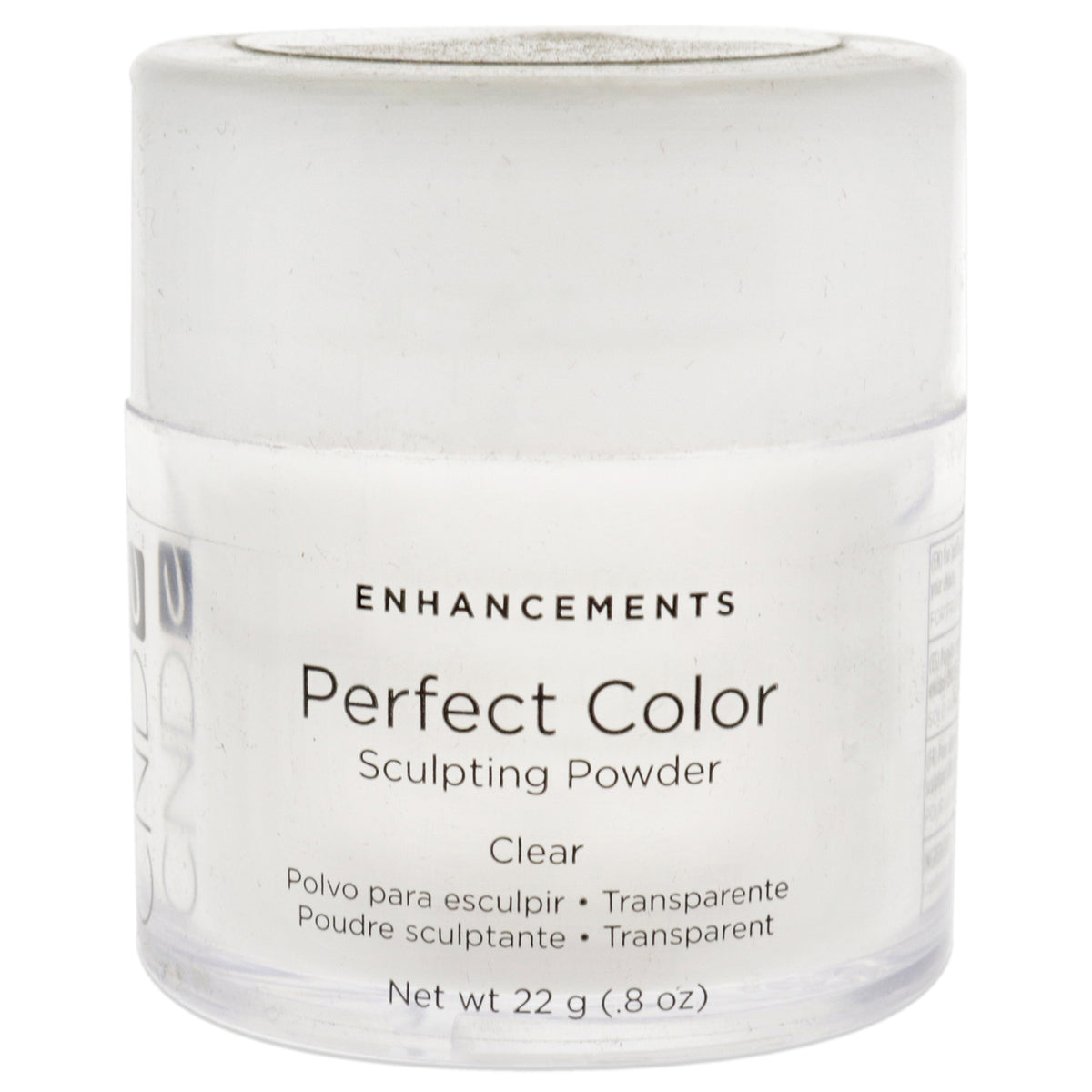 Unisex Clear Sculpting Powder - High-Performance Nail Art Powder by CND 0.8 oz