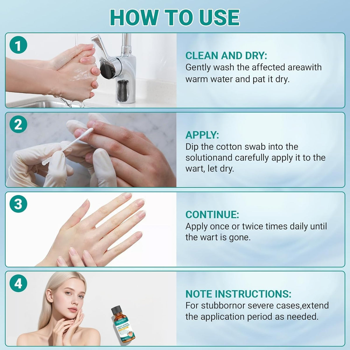 Liquid Wart & Corn Remover - Fast Acting Salicylic Acid Treatment - 1 fl oz