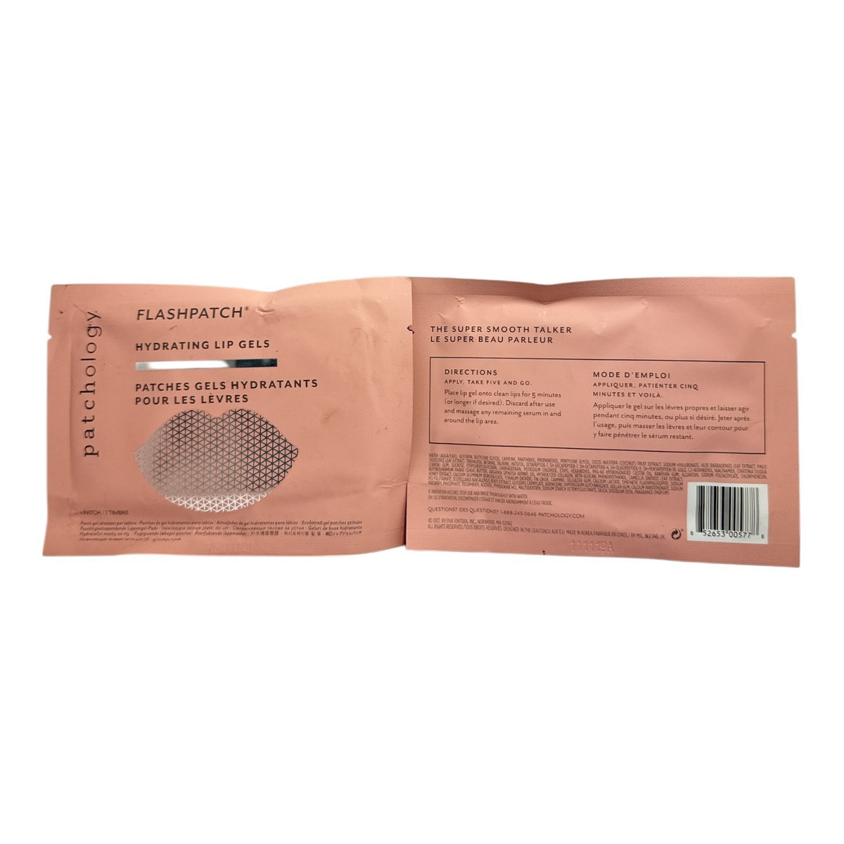 Hydrating Lip Gels Pack of 2 - Moisturizing Lip Patch Set