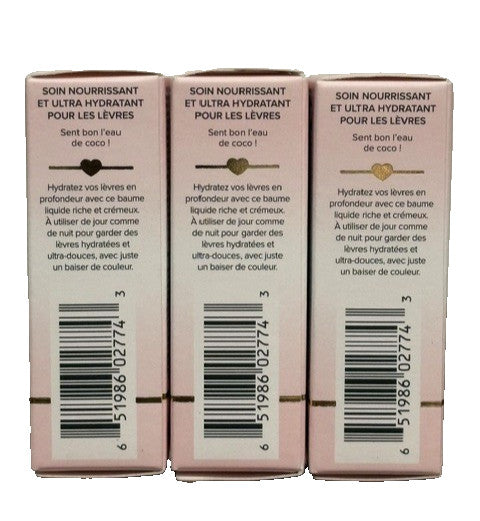 3-Pack Hydrating Lip Balm Set - Nourishing Lip Treatment