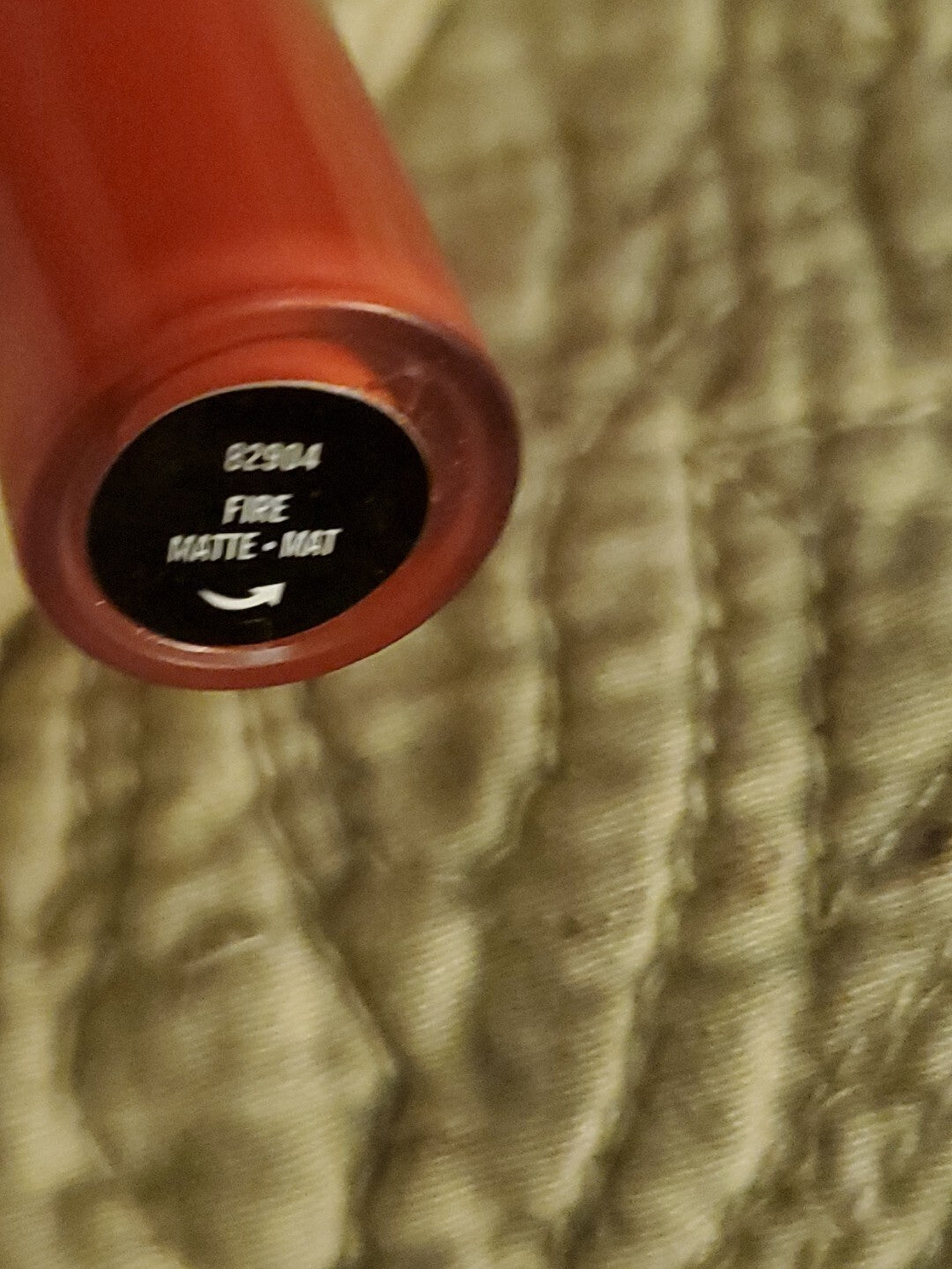 Liquid Lipstick Fire Shade - Matte 0.13 Oz Lip Makeup
