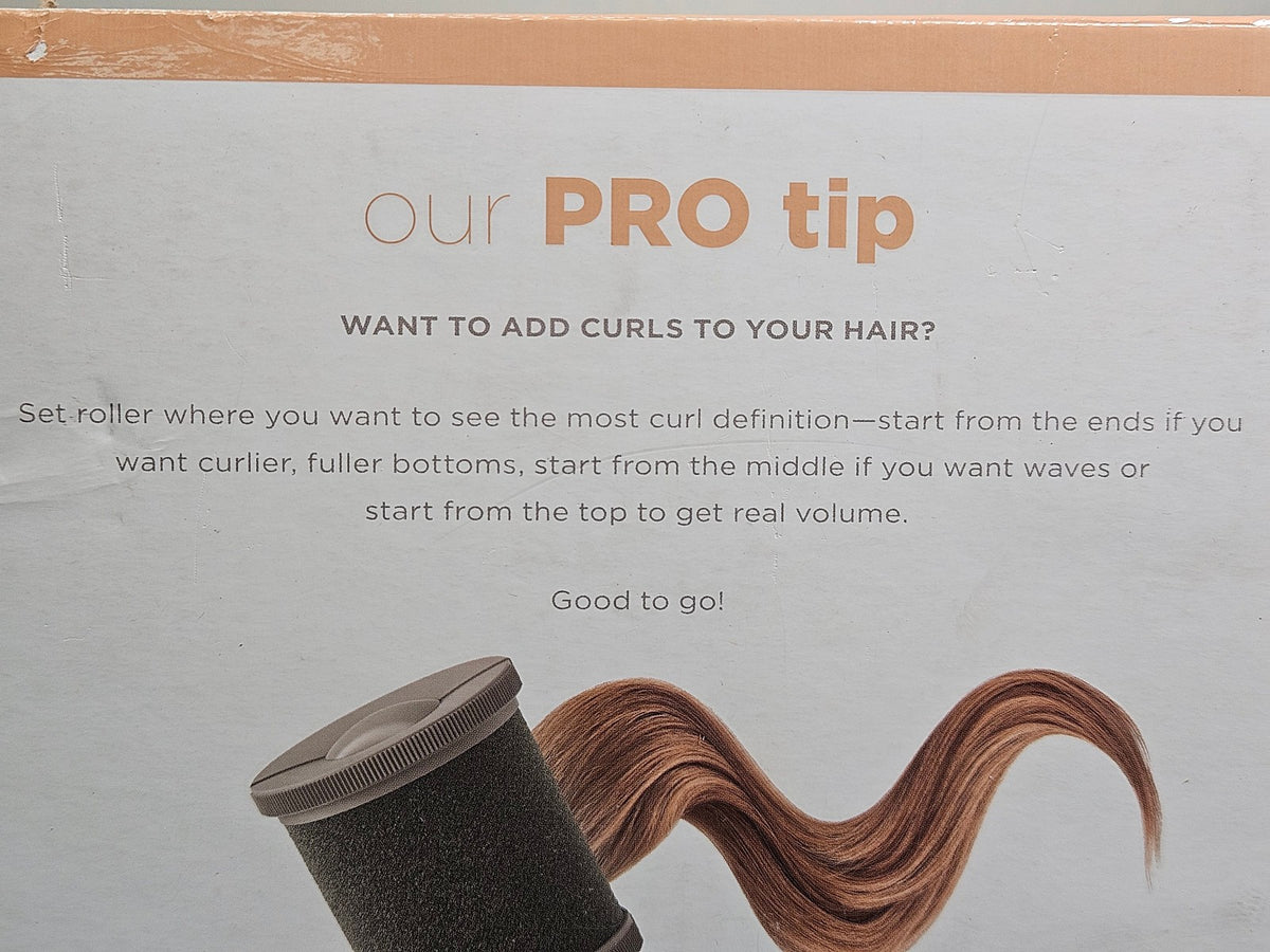 Conair Infinitipro Luxe Series 8 Volume & Shine Hair Rollers - New