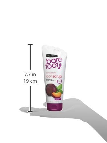 Foot Scrub Set - Peppermint & Plum Exfoliating Foot Care 6 Pack