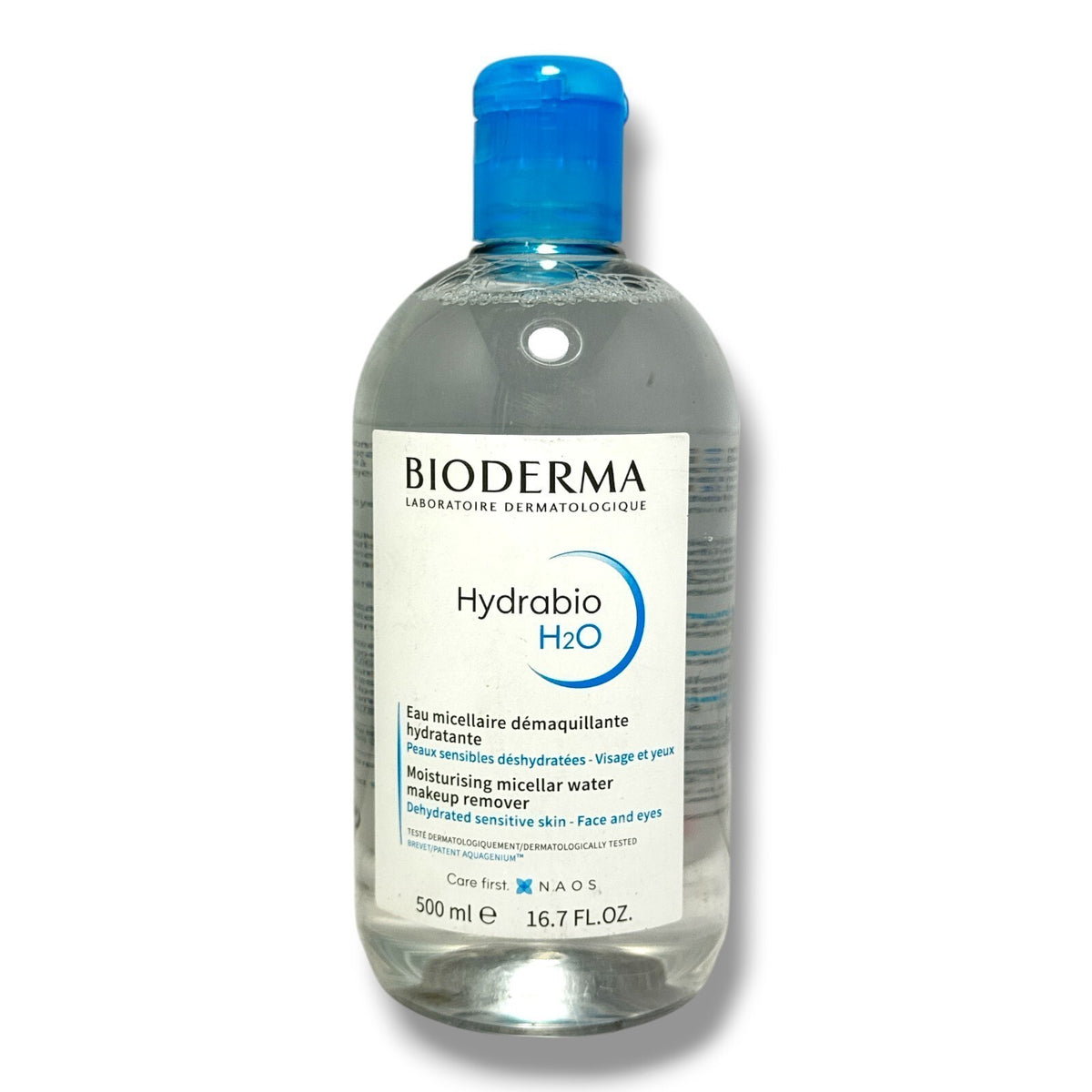 Bioderma Hydrabio H2O Moisturizing Micellar Water 500ml Makeup Remover