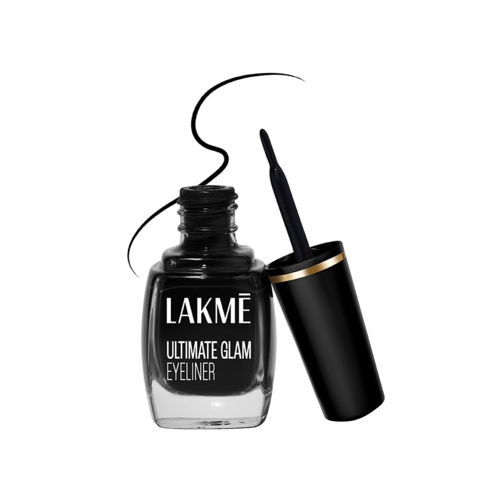 Waterproof Black Eyeliner Pencil - Smudge-Proof Eye Makeup, 9ml
