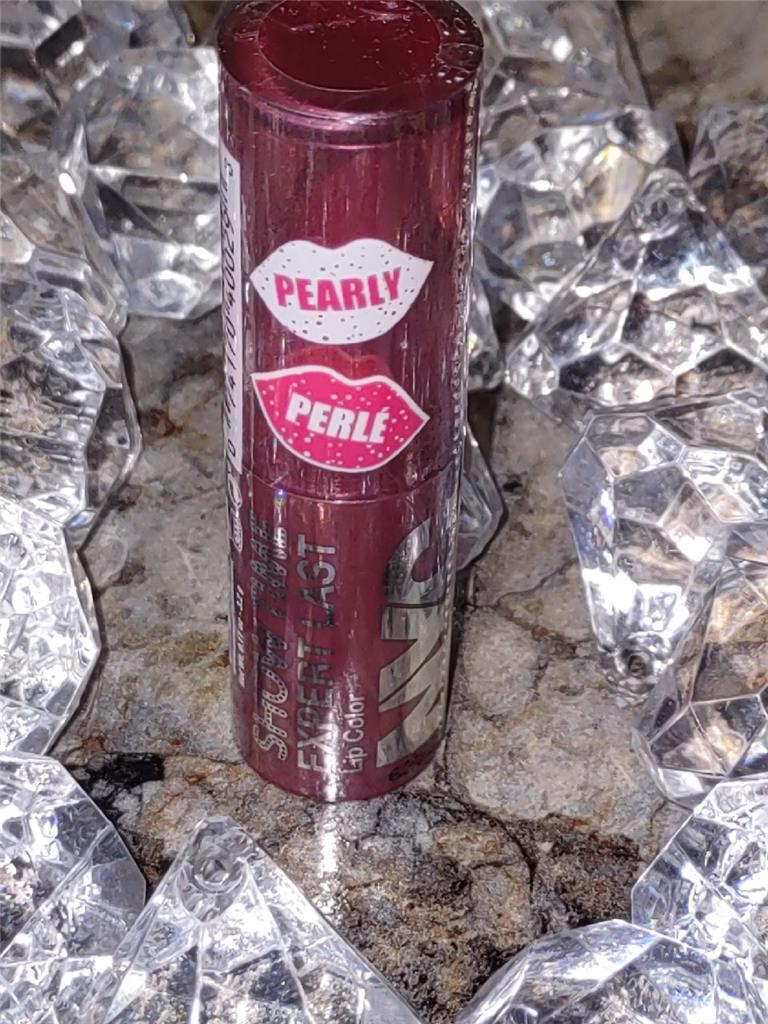 NYC Expert Last Lipstick #442 Berry Me Pearly Finish Cruelty-Free