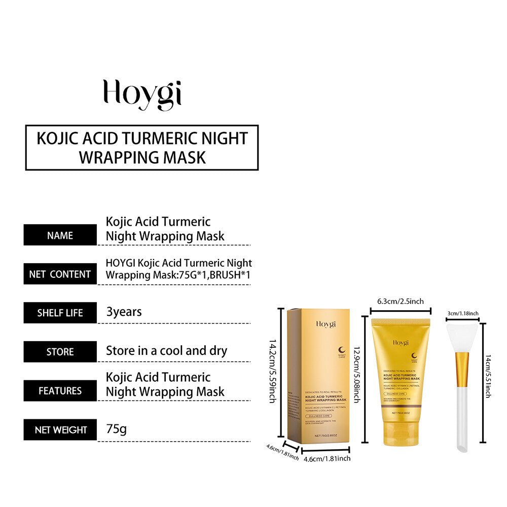 Kojic Acid & Turmeric Peel-Off Night Mask 75g