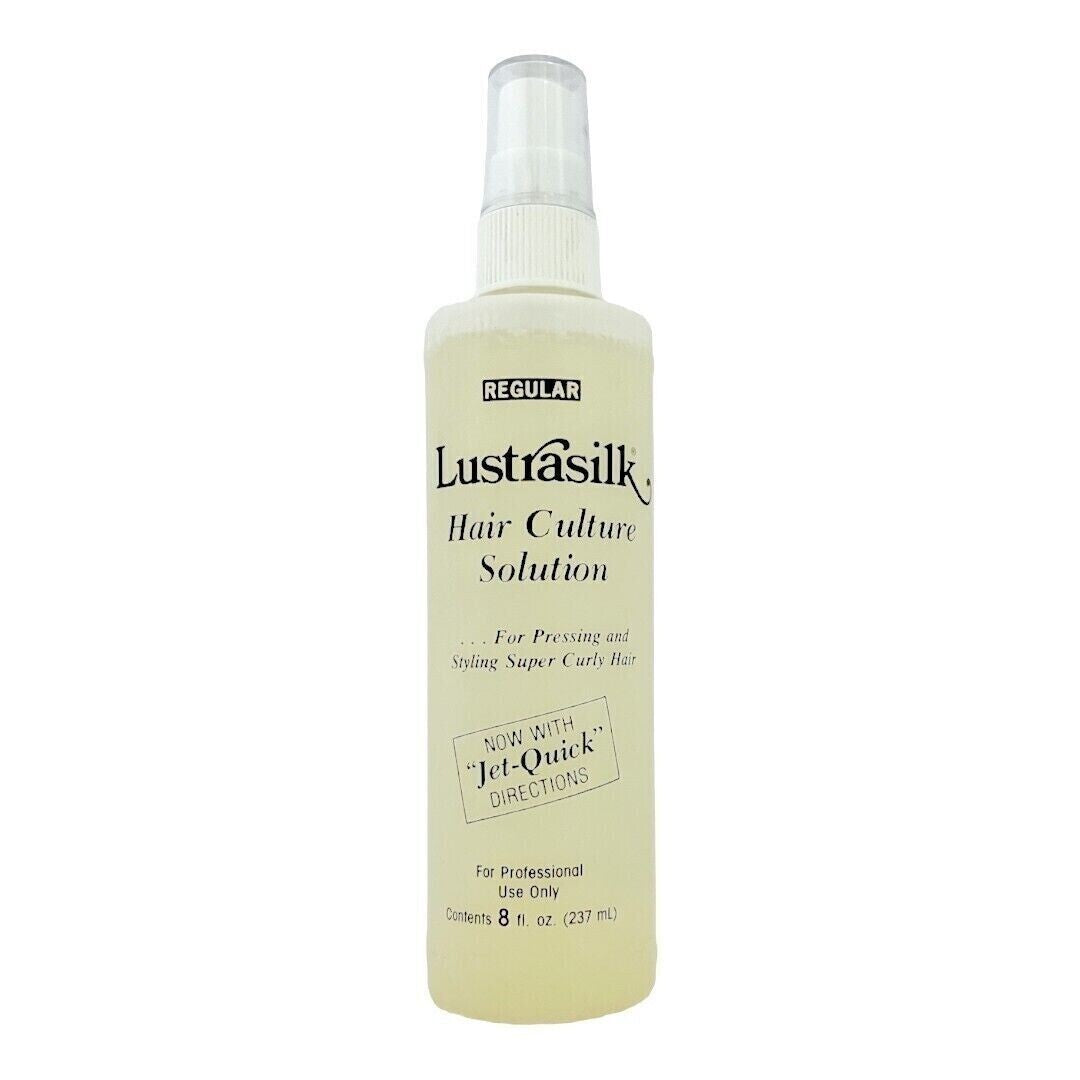 Lustrasilk Lustrasilk Hair Culture Solution Pressing & Styling for Curly Hair 8 oz
