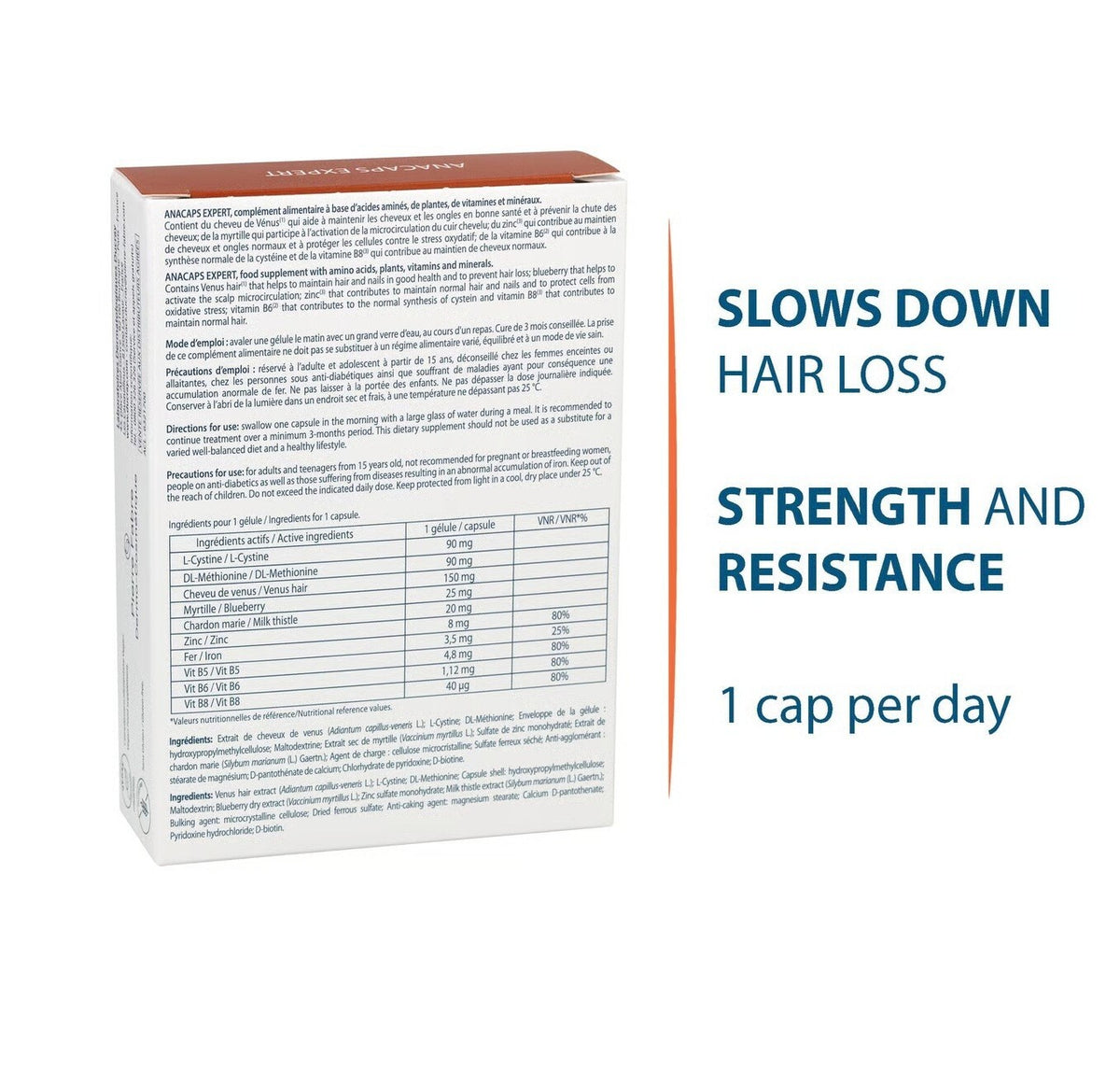 Anacaps Expert Hair Loss Supplement 30 Capsules