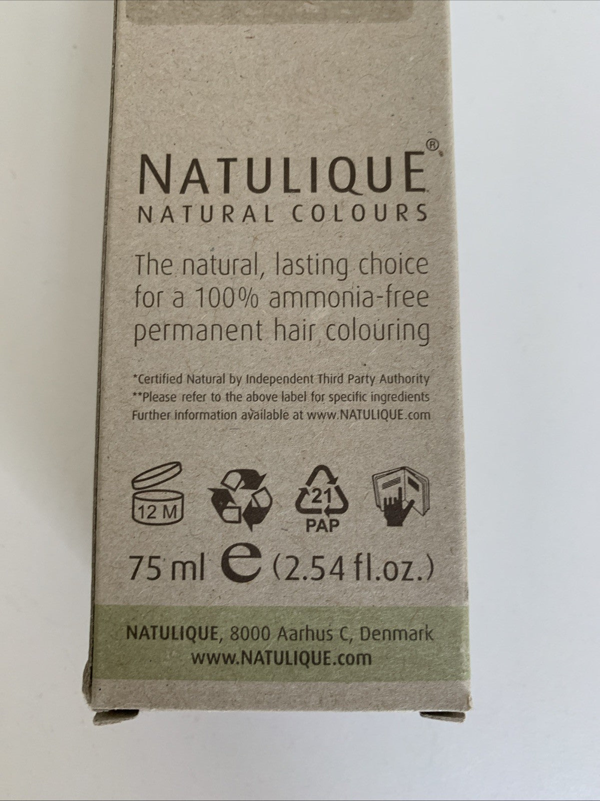 Natulique Permanent Hair Color 6.77 Dark Blonde
