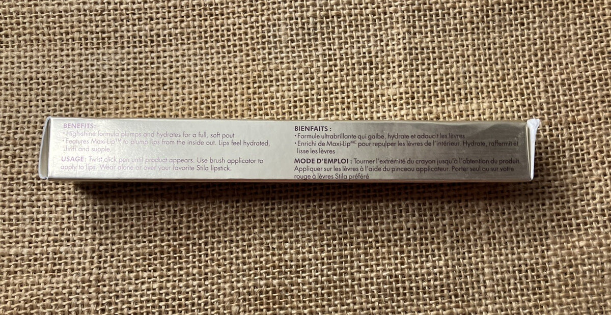 Plumping Lip Gloss - Full Size Lip Makeup for Nourishing Shine