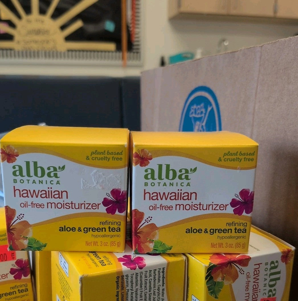 Hawaiian Aloe & Green Tea Oil-Free Moisturizer 3 oz - 2 Pack