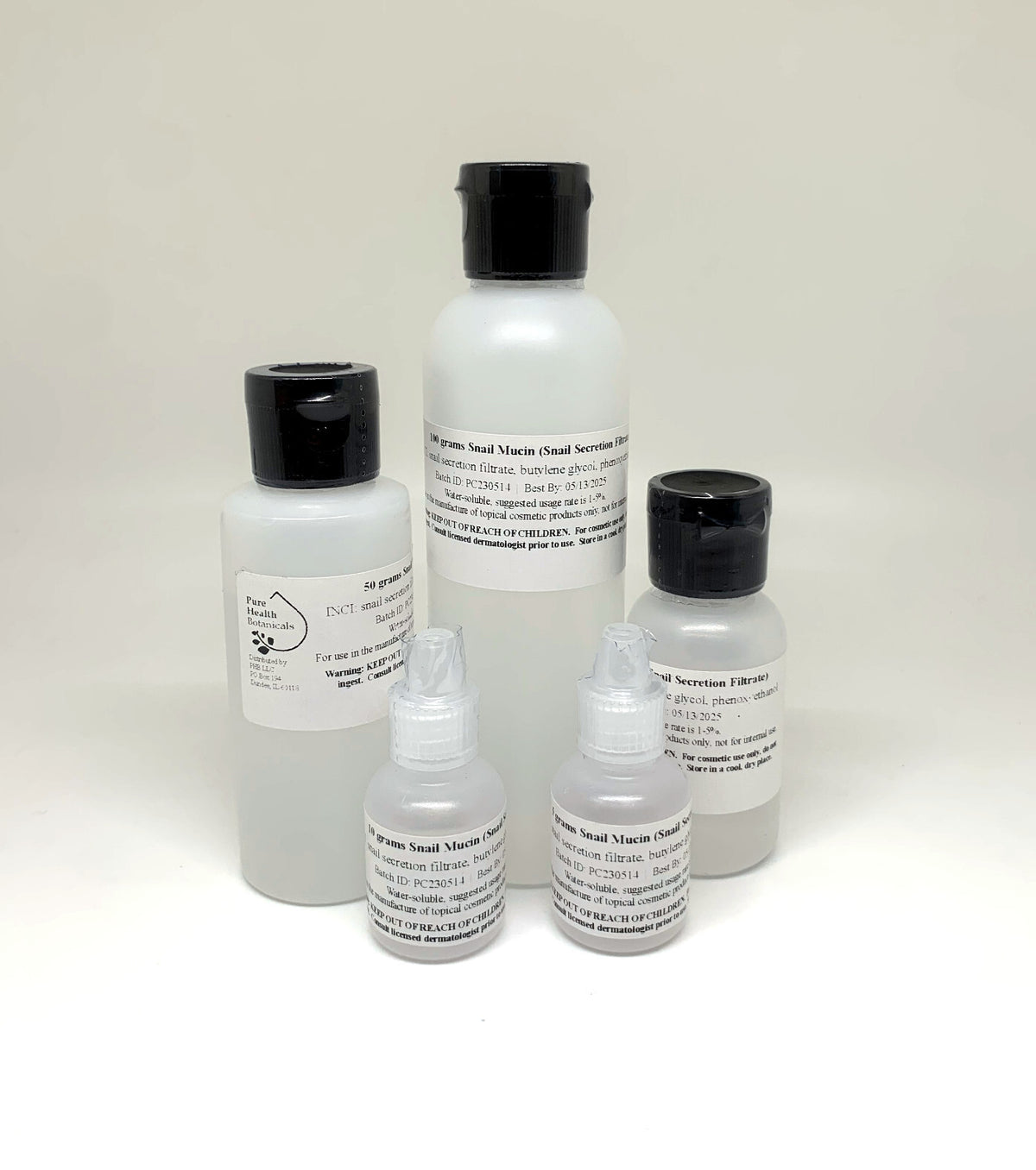 Snail Mucin Extract for Skin Care - Hydrating & Anti-Aging Cosmetic Ingredient