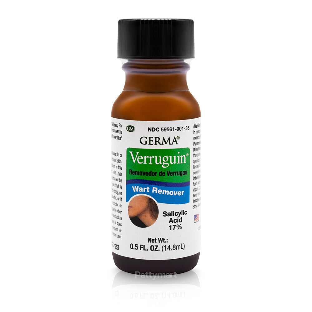 Wart Remover Liquid - Salicylic Acid 17% Solution, 0.5 oz