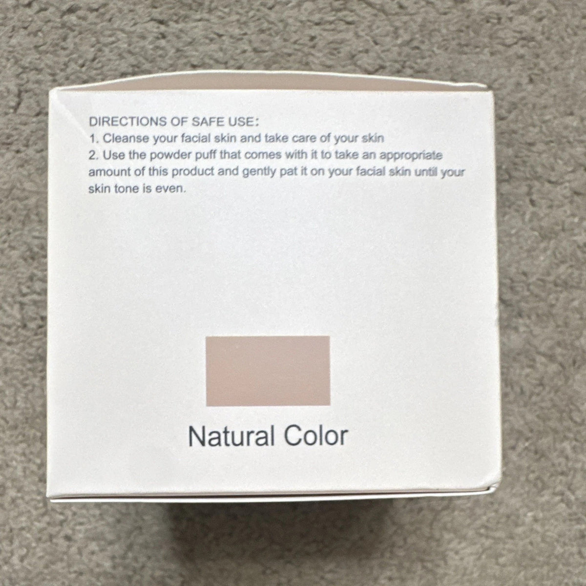 Foundation Cushion Natural Color 0.63 oz / 18g - Makeup Base