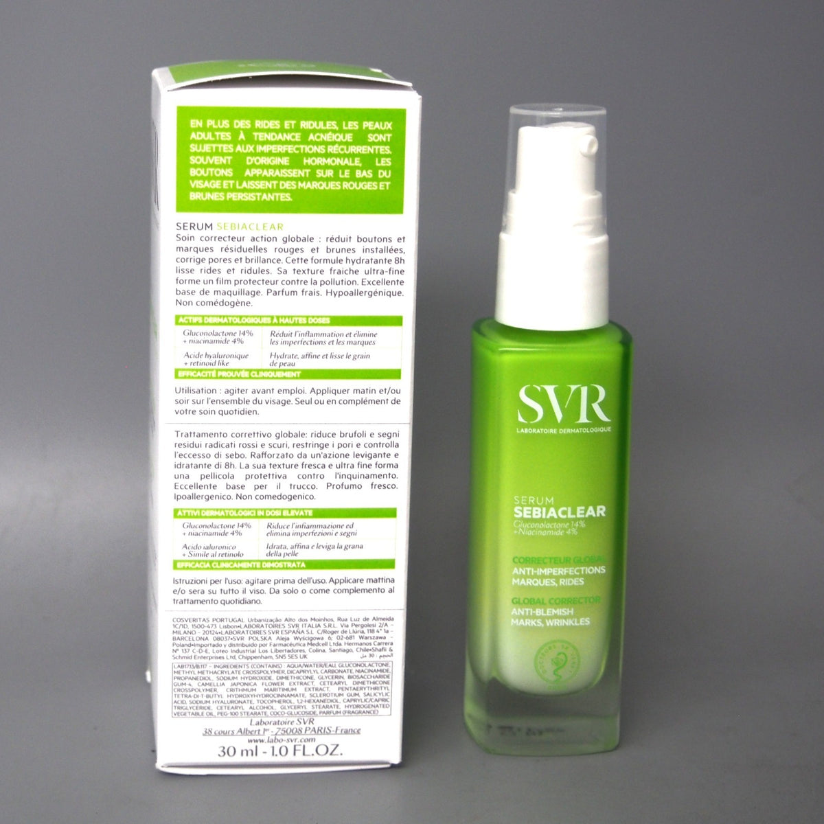 Sebiaclear Corrector Serum for Oily Acne-Prone Skin - 30ml
