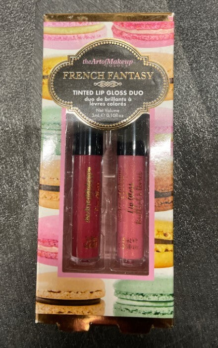 Lip Gloss Duo - Tinted Lip Makeup Set for Natural & Glam Looks