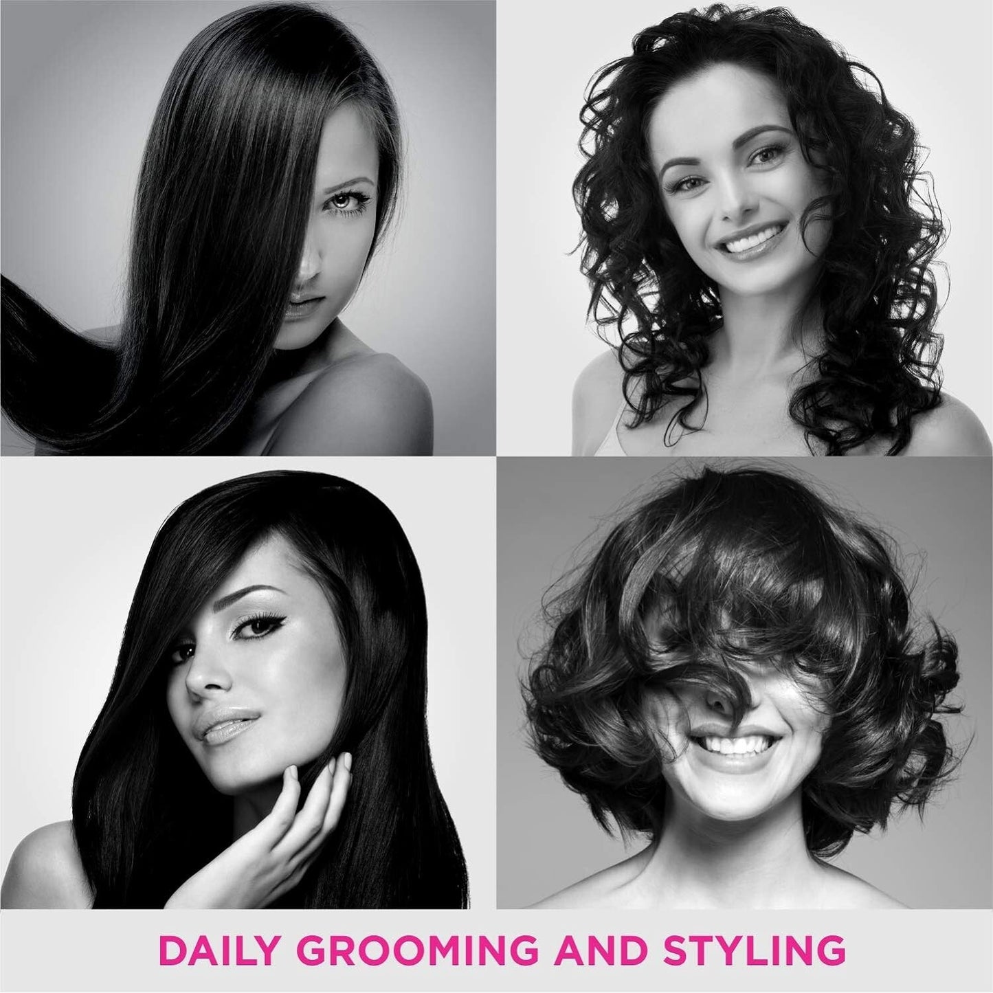 Vega Handmade Hair Comb - Graduated Hair Dressing Tool for Men & Women