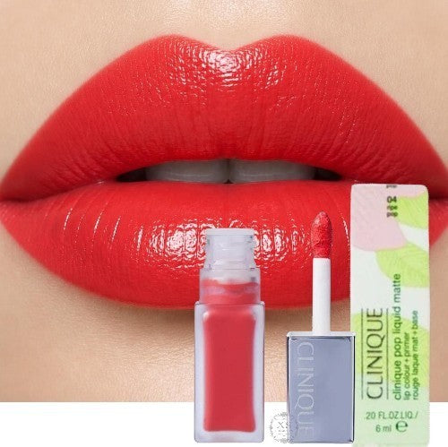 Liquid Lipstick & Primer 04 Ripe Pop - Matte Lip Color, 0.20 fl oz
