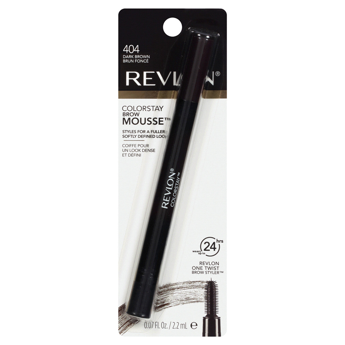 Revlon ColorStay Brow Mousse - Custom Shade Options, Long-Lasting Eyebrow Makeup