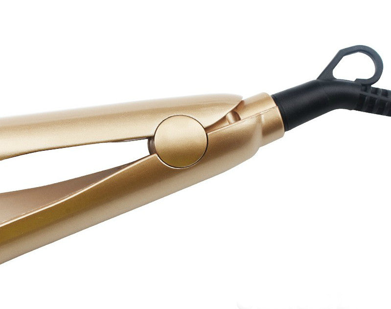 2-in-1 Hair Curler and Flat Iron - Digital Temp Control, Salon Quality