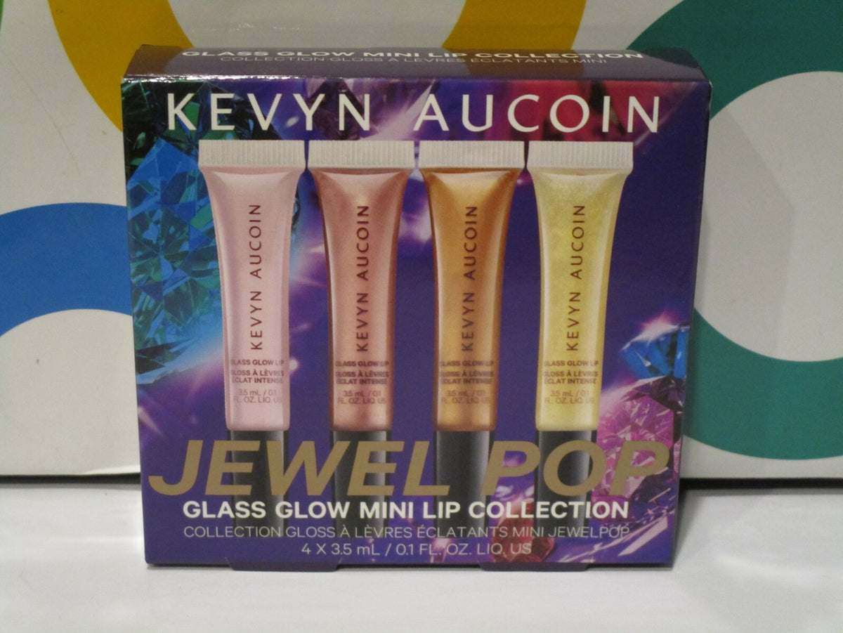 Lip Gloss Set - Mini Jewel Pop Glass Glow Collection by Kevyn Aucoin