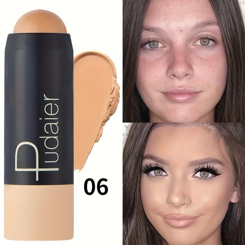 Waterproof 2 in 1 Foundation and Concealer Stick Long Wear Full Coverage Makeup