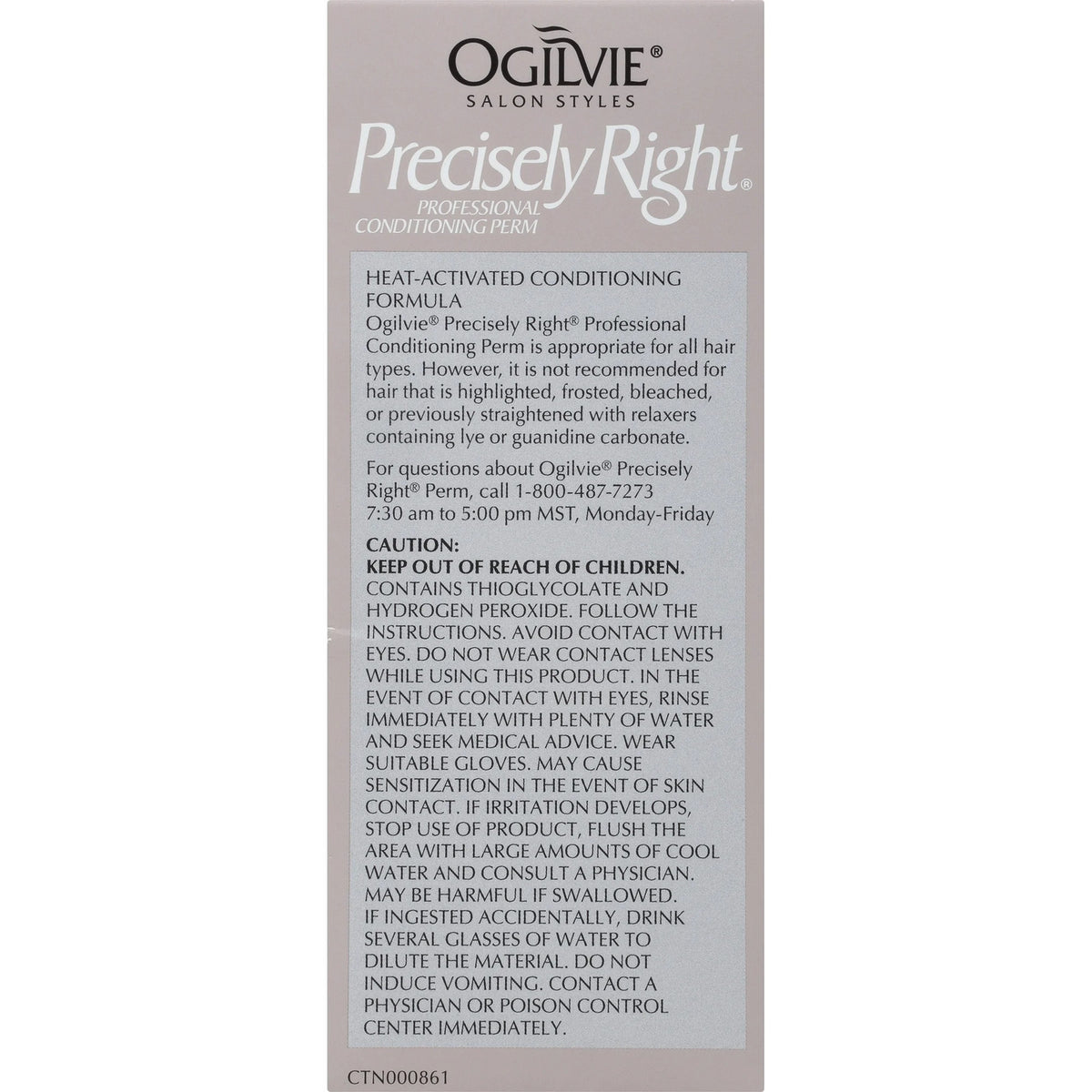 Ogilvie Conditioning Perm Precisely Right Thin/Delicate Hair Kit