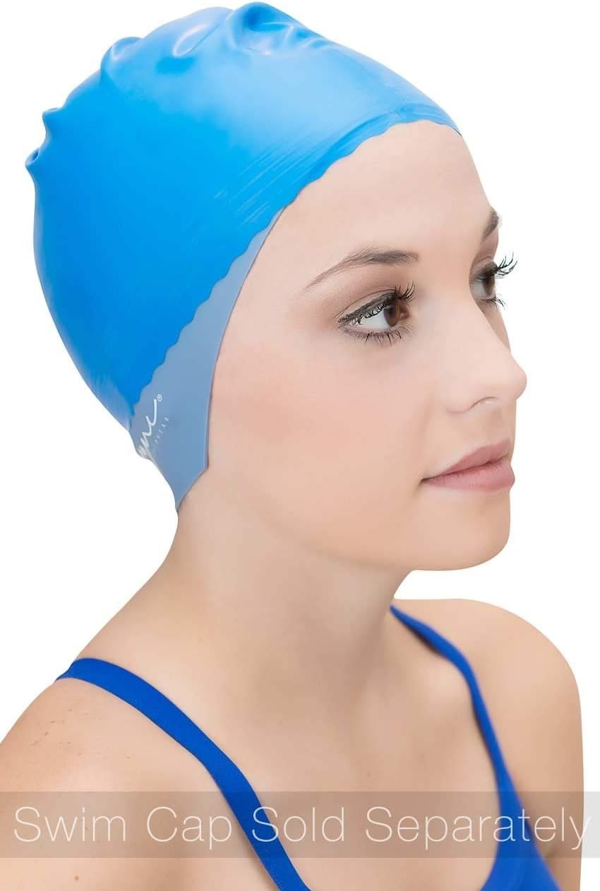 Silicone Ear & Hair Guard Headband for Swimming - Protective Swim Cap Accessory