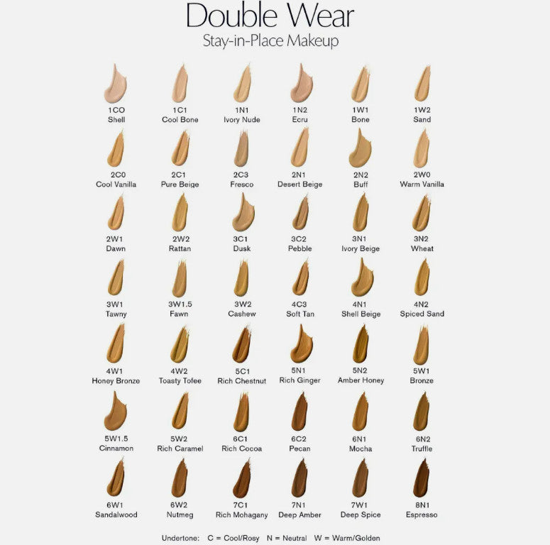 Estee Lauder Double Wear Stay-in-Place Foundation 30ml - Full Range of Shades