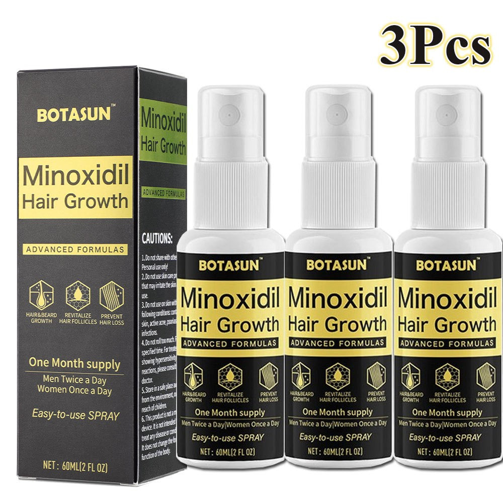 Minoxidil 5% Hair Regrowth Spray for Men - Fast Acting