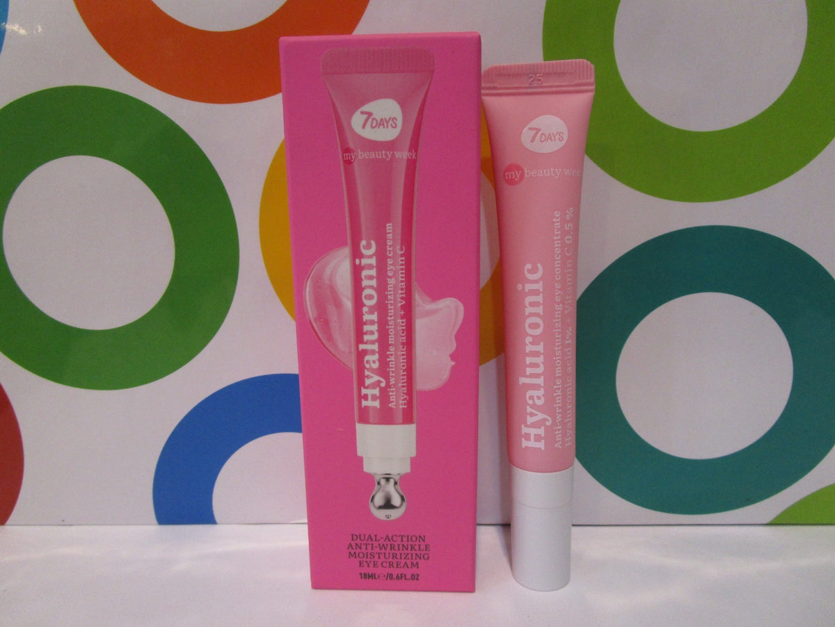 7 Days Hyaluronic Acid Eye Cream - Anti-Wrinkle Dual Action 70.6oz
