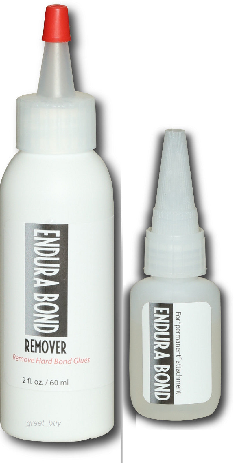 Hard Bond Lace Wig Adhesive Glue 1oz & Remover Kit for Hair Extensions