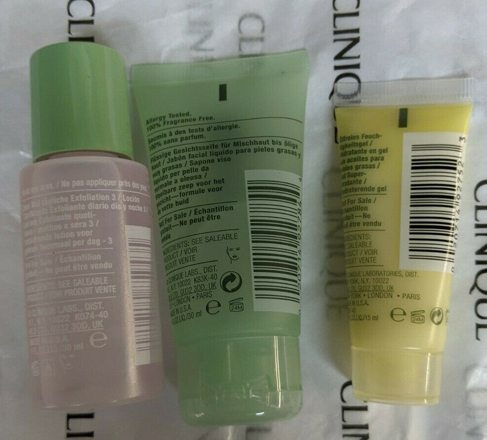 Oily Skin Skincare Set - Hydrating Gel, Facial Soap & Clarifying Lotion