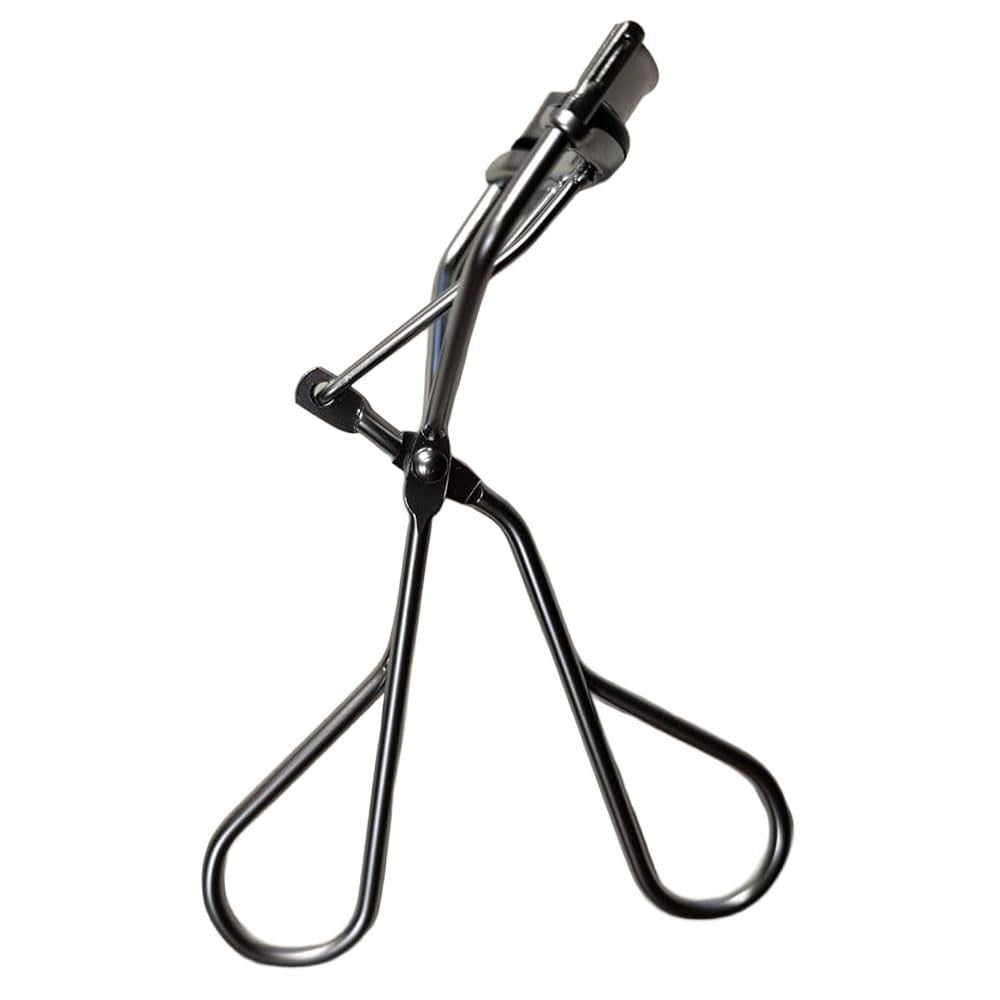 Stainless Steel Eyelash Curler for Natural Lash Curling - Silver