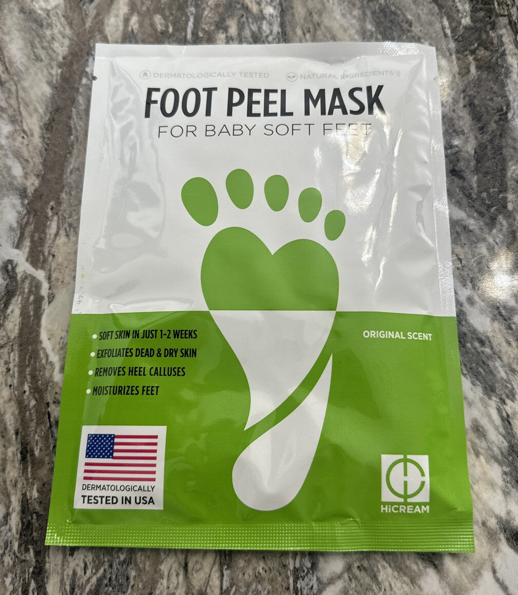Exfoliating Foot Peel Mask – 2 Pack