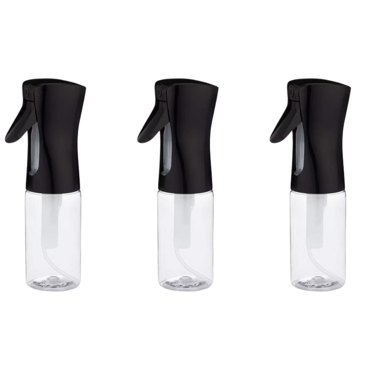 5oz Fine Mist Spray Bottle - Clear/Black Continuous Sprayer