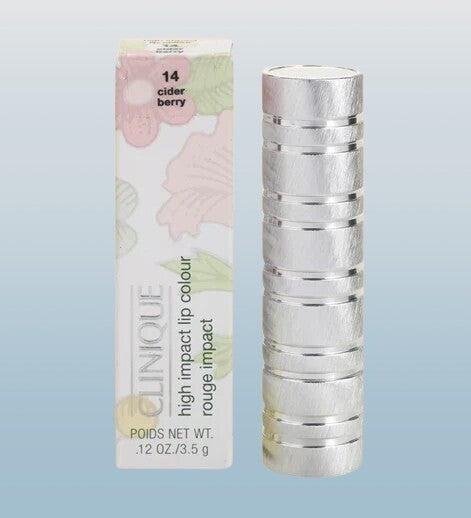 Clinique High Impact SPF 15 Lipstick Set - 14 Cider Berry, 0.13 oz, Pack of 3
