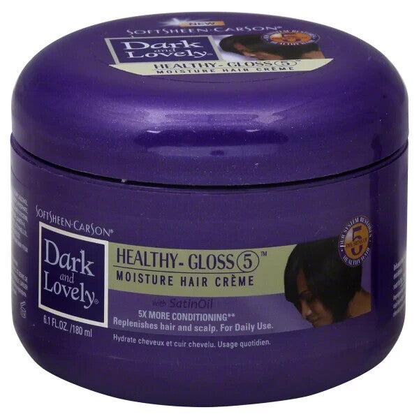 Dark and Lovely Healthy-Gloss Moisture Hair Creme - 6.1 fl oz