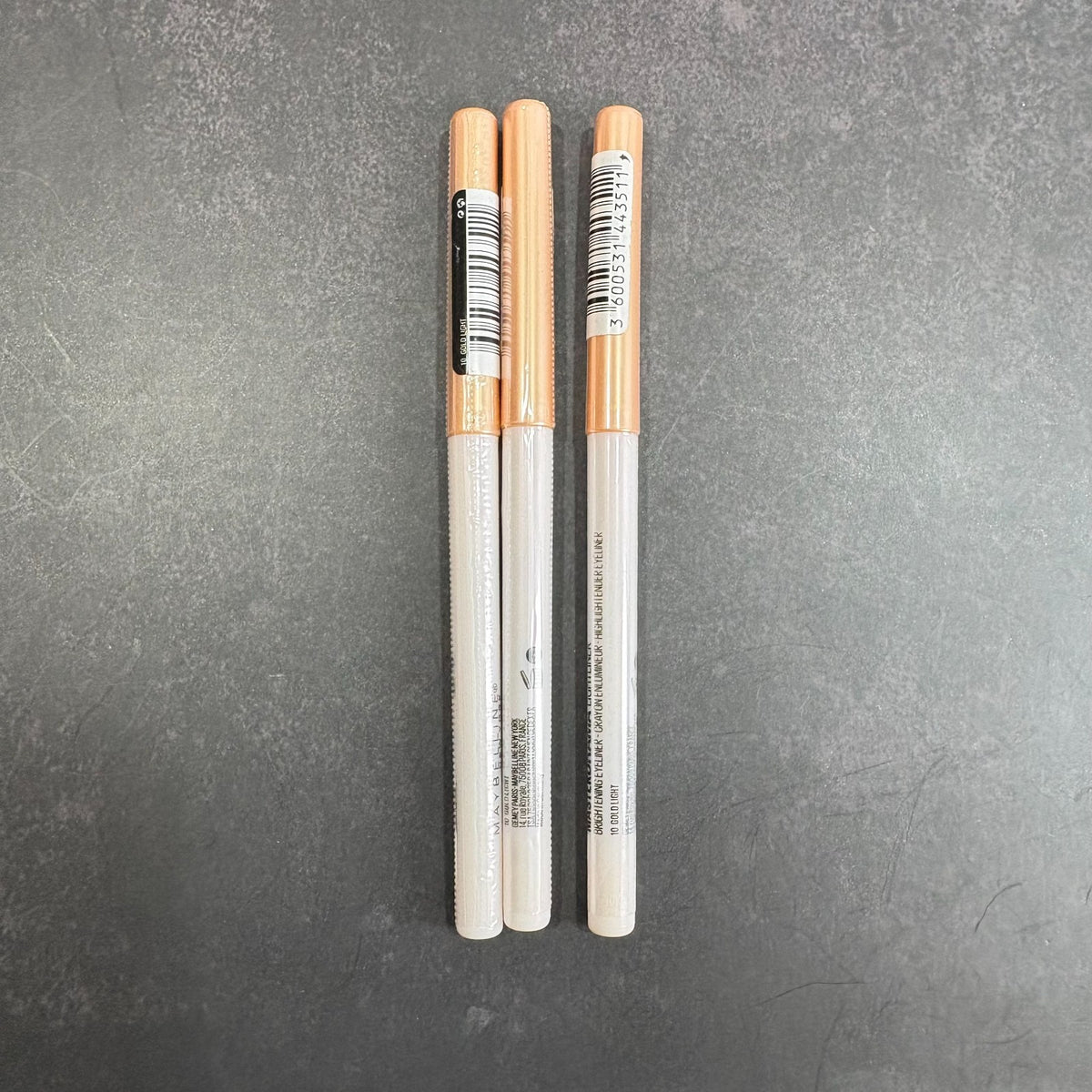 Maybelline Lasting Drama Light Eyeliner Starlight Gold 3 Pack - Sealed