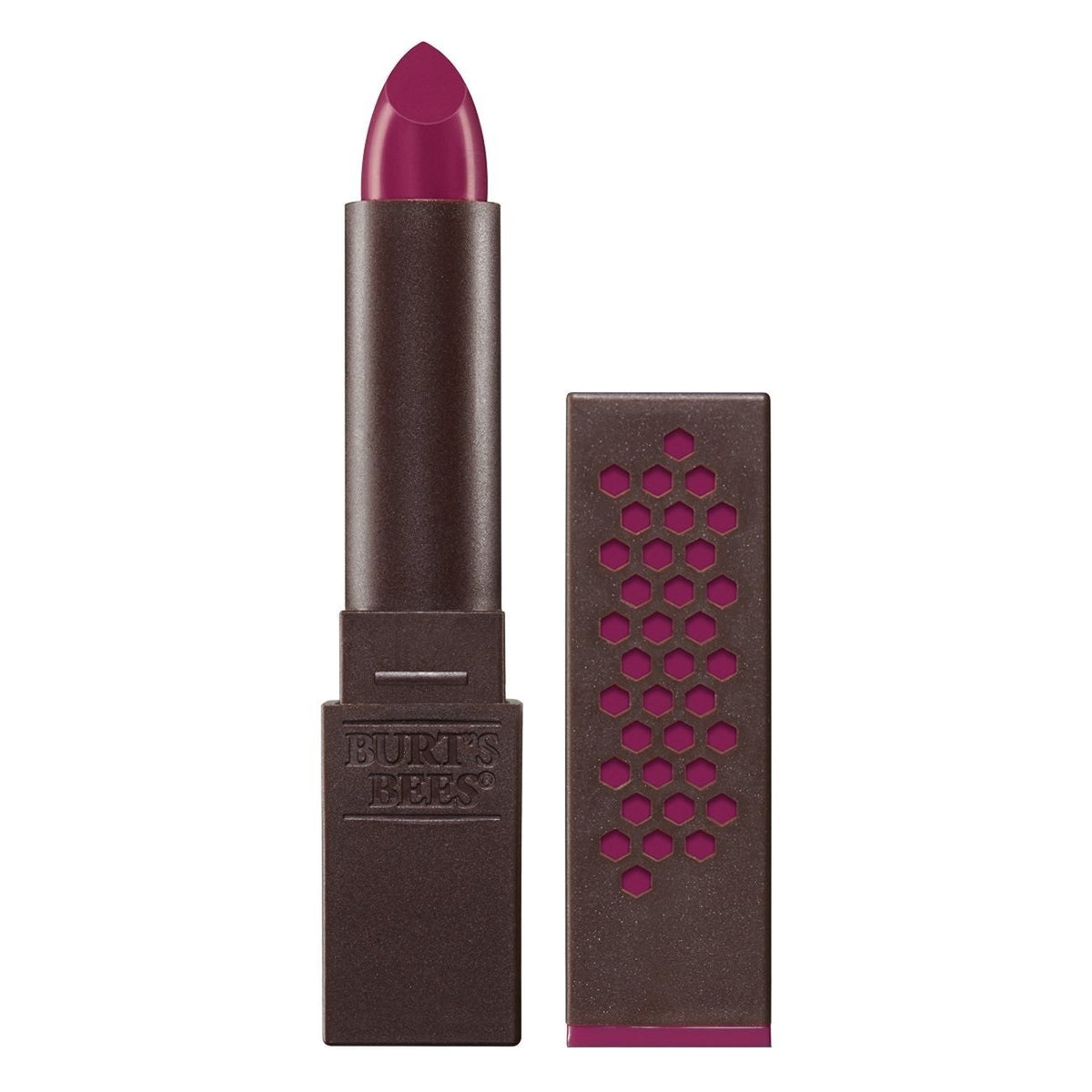 Burt's Bees Satin Lipstick Ruby Ripple 0.04 Fl Oz Natural Lip Color