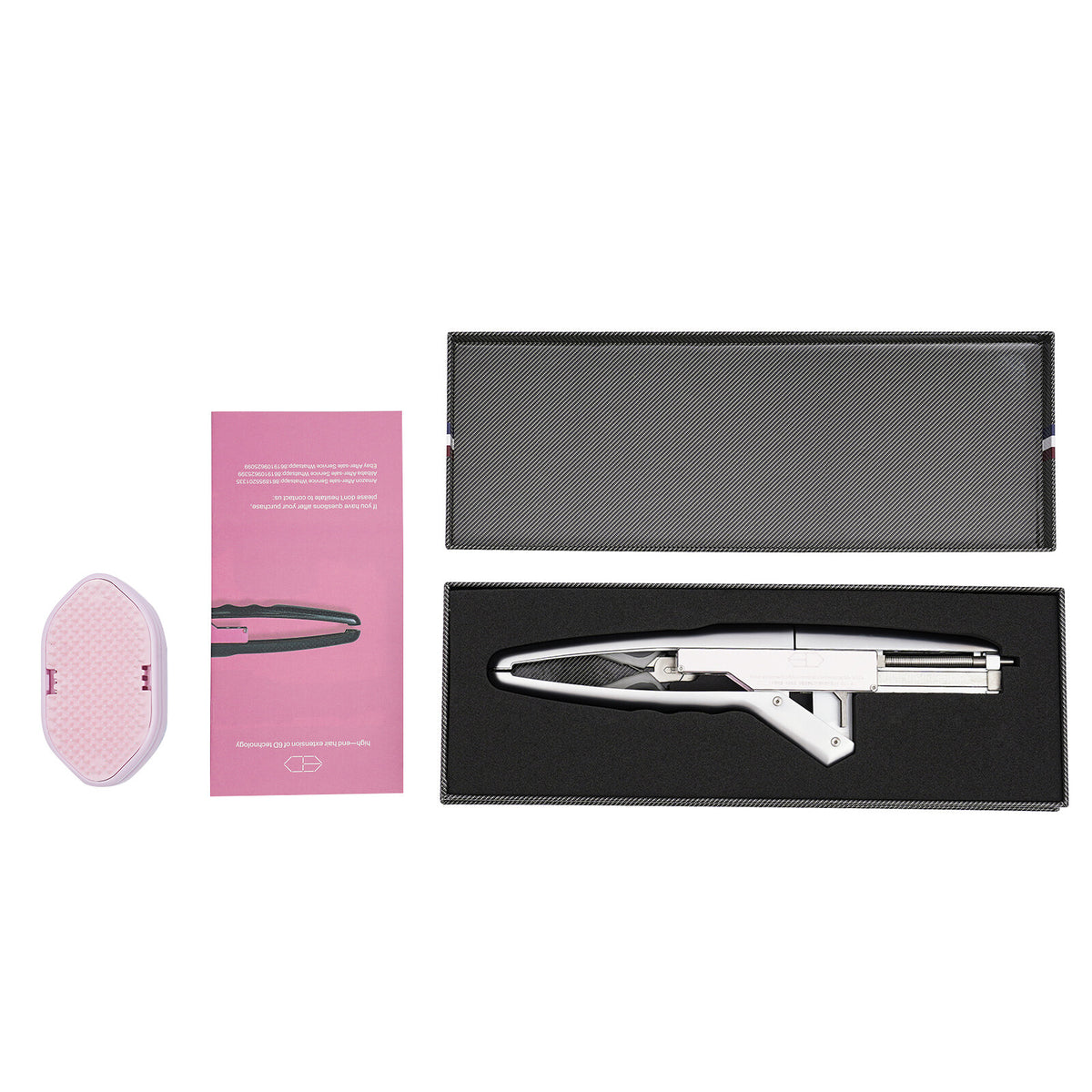 Hair Extension Machine Kit for Natural Human Hair - Lasts Up To 6 Months