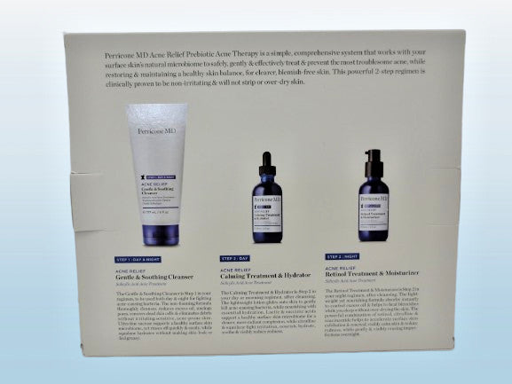 Acne Relief Prebiotic Therapy Kit - 90 Day Regimen for Clear Skin