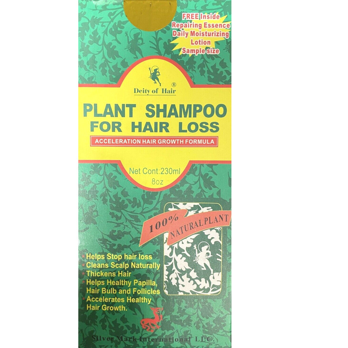 Natural Plant Shampoo for Hair Loss – 8oz