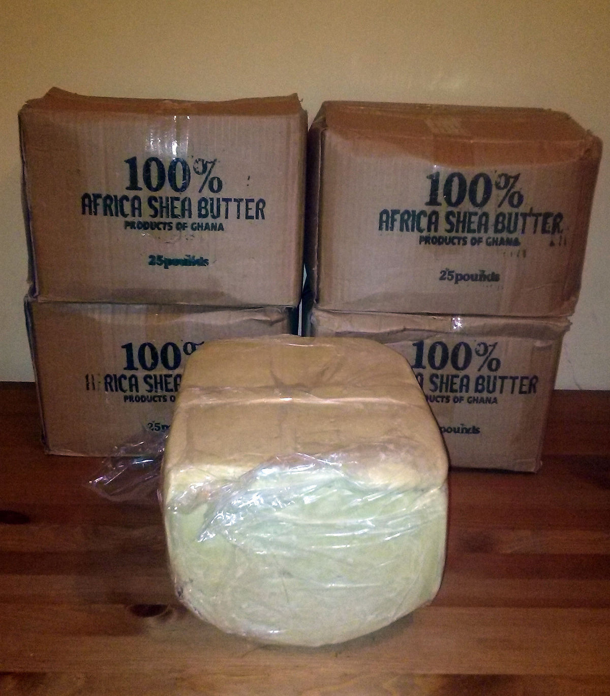 Raw Shea Butter 10 lbs - Organic Unrefined Ghana