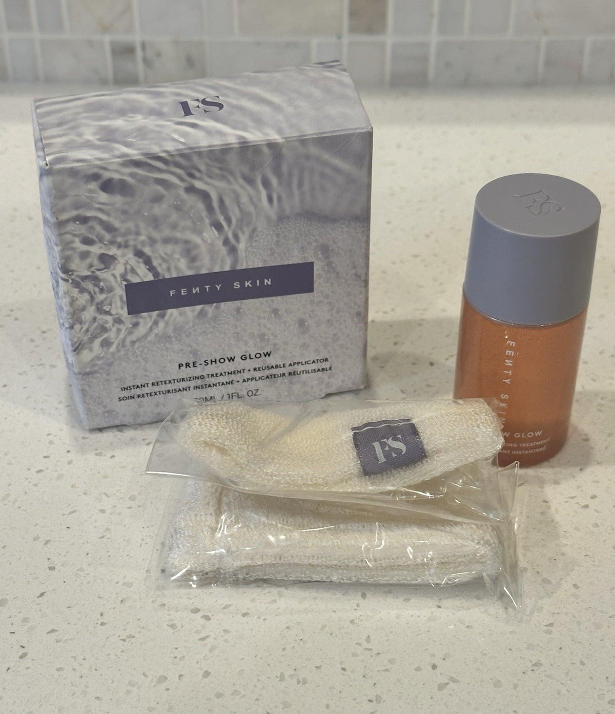 Fenty Skin Pre-Show Glow Instant Retexturizing Treatment Exfoliating