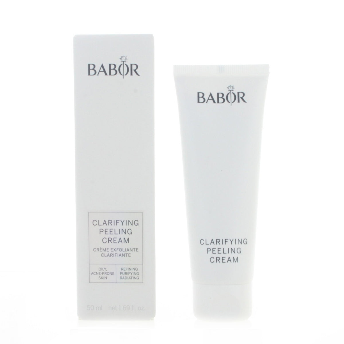 Clarifying Peeling Cream for Face - Gentle Exfoliant with Shea & Jojoba 50ml