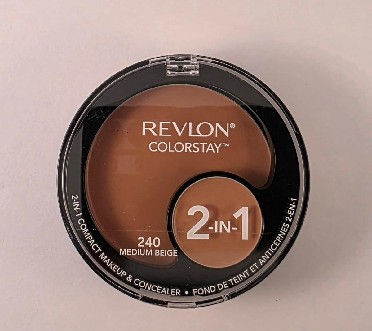 Revlon ColorStay 2-in-1 Compact Makeup & Concealer - Medium Beige #240